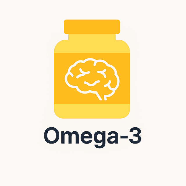 Omega-3 Supplement Bottle